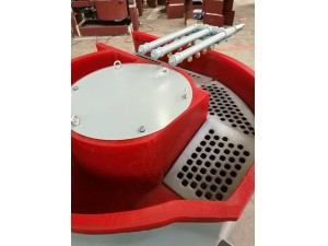 LMJ100喷淋清洗研磨机（光整机，无锡光整机，无锡振动光整机）