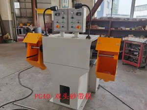 高速双头抛光机，立式抛光机，无锡抛光机