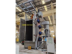 非标吊钩式抛丸清理机，多抛头抛丸机厂家