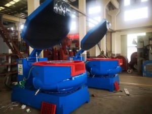 LMJ600防音螺旋式振动光饰机（震动研磨机，振动研磨光饰机)